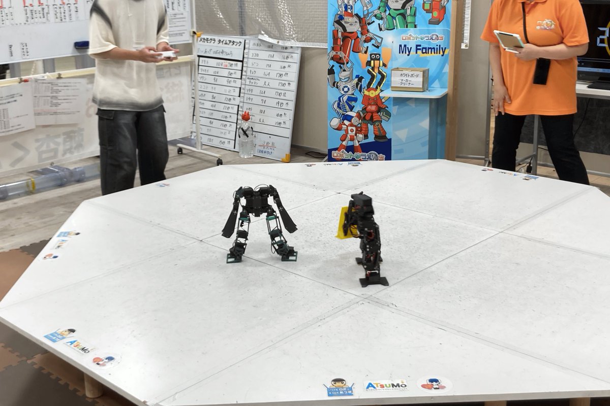 sit_stech's tweet photo. 5/30にロボットゆうえんちにて開催された
アスリートCUPに参加しました！

認定権獲得には至りませんでしたが、
一年生のメンバーが出場するなど
学びの多い大会となりました！

ありがとうございました！

#埼玉工業大学 #ロボ研 https://t.co/THQO1r3bph