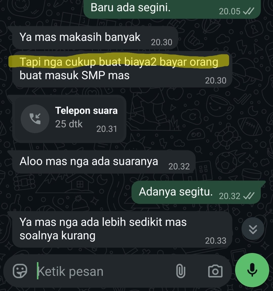 Pak_Brewok's tweet photo. Netizen, aku ada bantu orang semampu &amp; seikhlasku. Tapi ybs menjawab dg kalimat spt yg aku stabilo. Wajarkah kalo aku marah??

#TwitterPleaseDoYourMagic https://t.co/VLeo1hd2OV