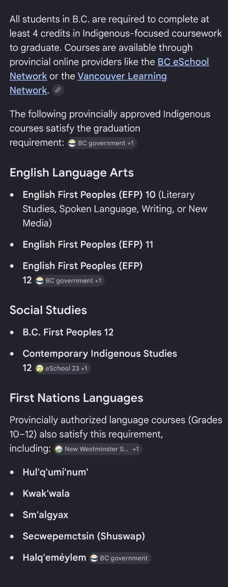 JimMcMurtry01's tweet photo. BC students cannot graduate without taking one of these courses, such as English First Peoples with the themes of “colonization/decolonization” and “reconciliation.” https://t.co/5foDNumRfv