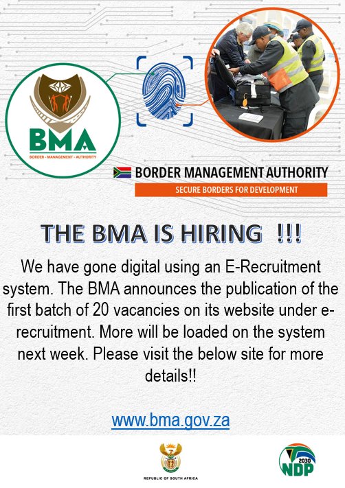 The Border Management Authority SA tweet media