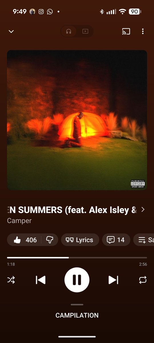 JohnsonDarren's tweet photo. Have you listen to this album yet? It's 🔥. Sixteen summers will be on repeat for the next few days https://t.co/eJvBaoAh61