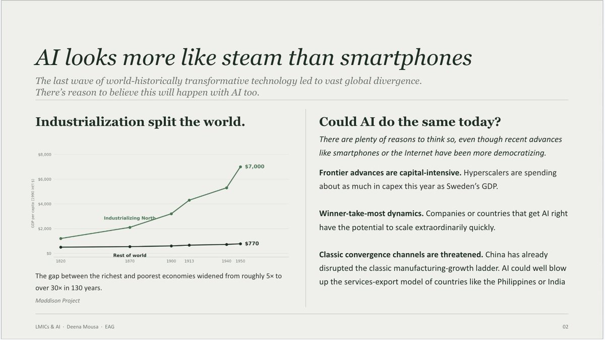 deenamousa's tweet photo. Sneak preview of my talk this afternoon @ea_global https://t.co/7ewHS3OVPa