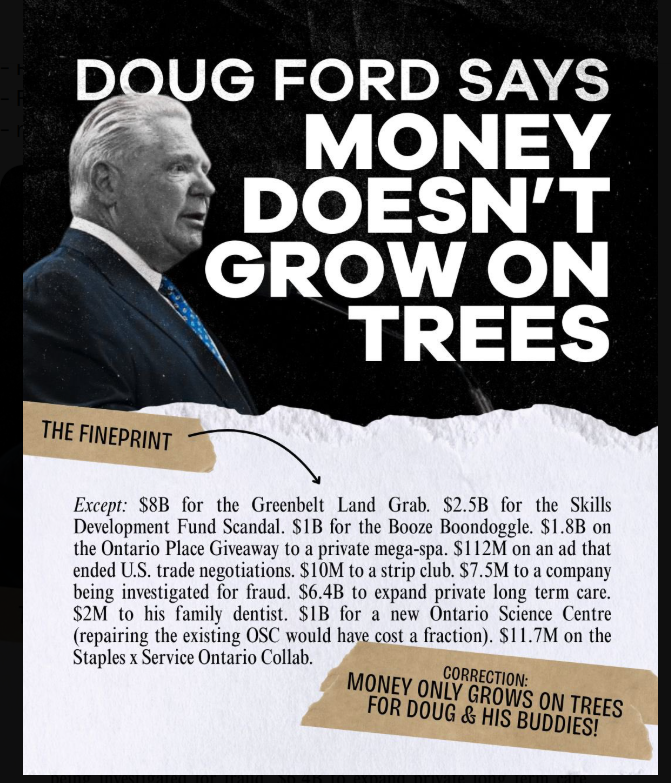 fortpapalia's tweet photo. @fordnation Sure, just like your failed previous "promises", while cutting healthcare & enriching your Cdn & US partners: #BillyBishop #Staples #HomeDepot... https://t.co/Qk7udP7yQc https://t.co/4MzmyNe6Wr