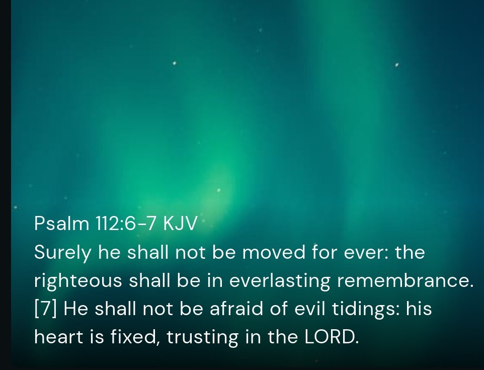 NewCathedralWC's tweet photo. Psalm 112:6-7 https://t.co/KbPVXzvFxX