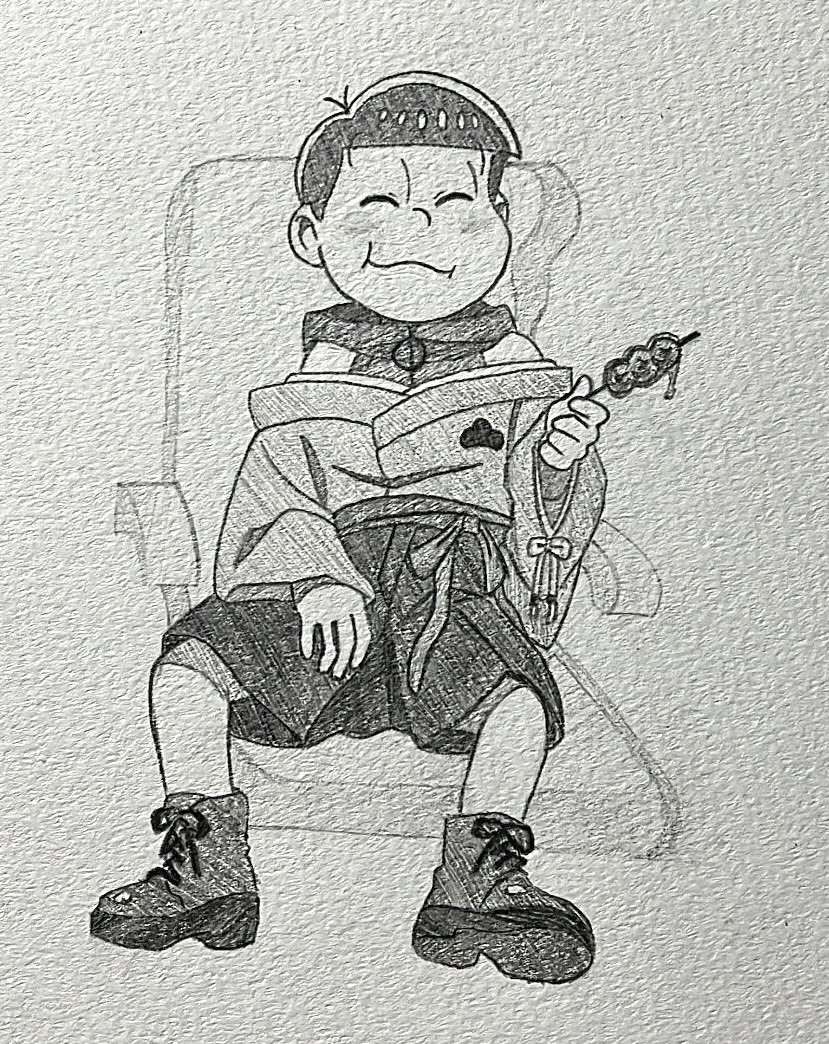 hu_sen59's tweet photo. 守りたいこの笑顔
 #おそ松さん  #模写 https://t.co/o06l0qON3h
