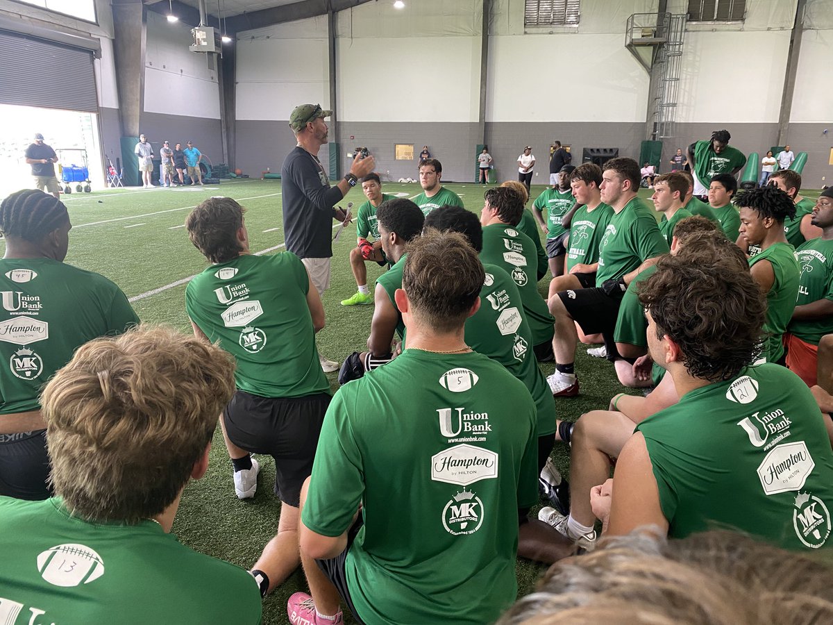 SamMoraJr's tweet photo. Great turn out for our Monticello Prospect Camp yesterday! Two camps down and we are getting offers out! Don’t miss out on an opportunity to be seen!

#WeDAT #EatEmUp https://t.co/CnDte1tYhY