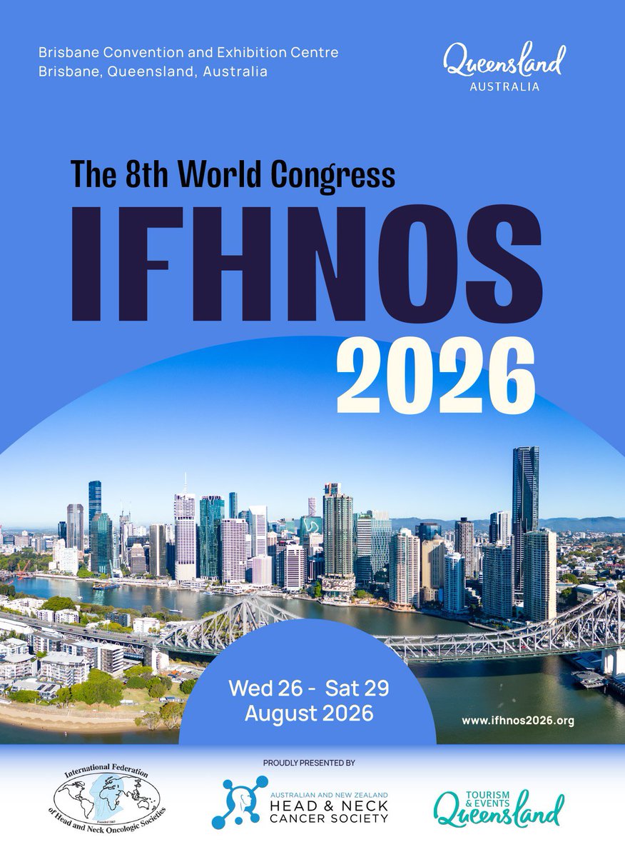 aaccyc_'s tweet photo. 8th World Congress IFHNOS 2026

🗓️ 26-29 Junio 2026
📍 Brisbane, Australia 🇦🇺 

Inscripción 👉🏼 https://t.co/EaIBZeLG0N

Los esperamos

AACCYC https://t.co/jTfC1KDdMB