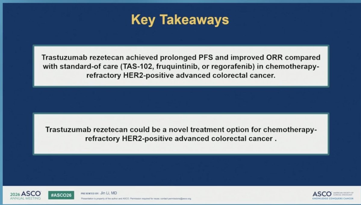 Phase 3 trial of trastuzumab rezetecan vs SOC for chemotherapy