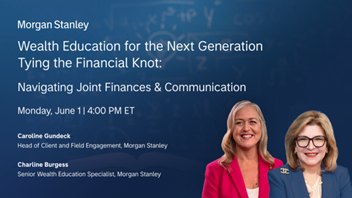 DanSeamanMS's tweet photo. Join us Monday, June 1 for the next session in our Wealth Education for the Next Generation Series, "Tying the Financial Knot: Navigating Joint Finances &amp; Communication." https://t.co/JOJJ5IxchH https://t.co/UX4Lwy31Dm