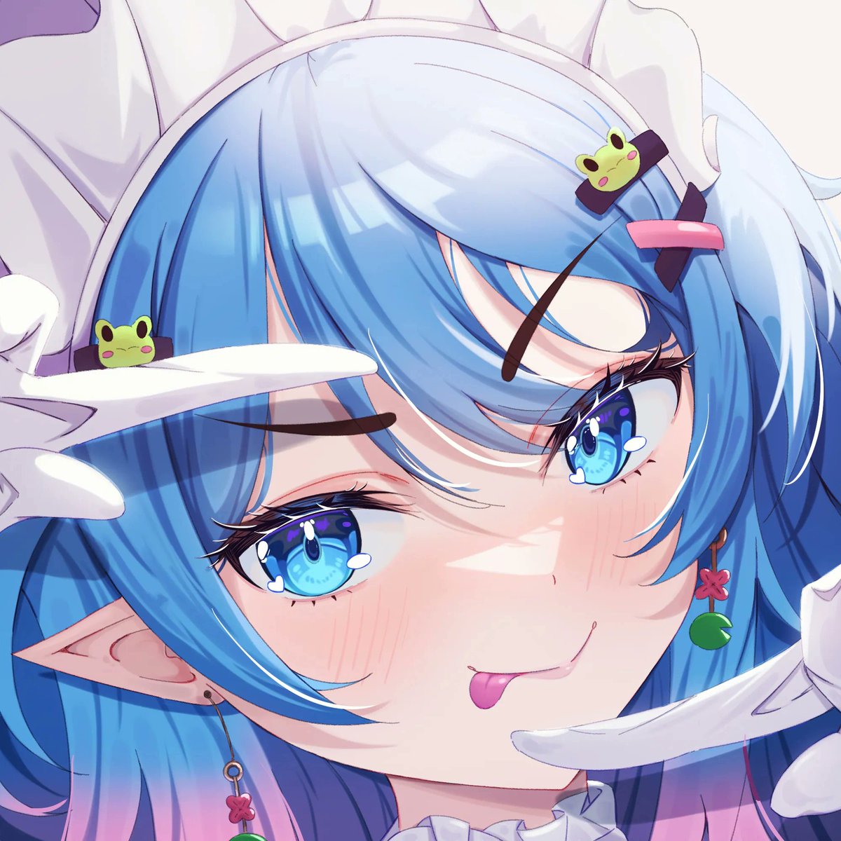 Pinkicafe0's tweet photo. Heheh I'm curious~ 🐸🩷 https://t.co/VeaLCCgLcu