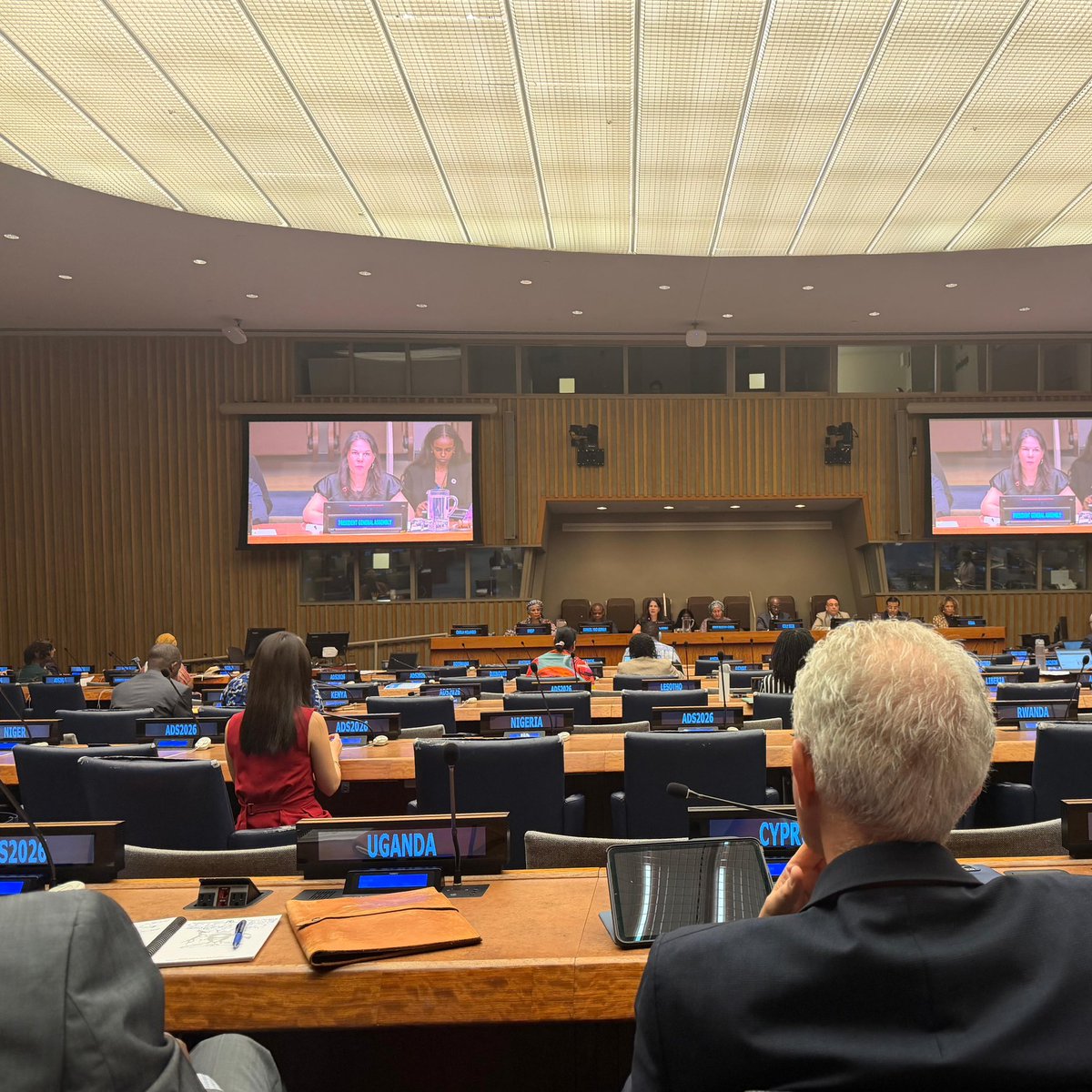 AKakourisCY's tweet photo. Attended Friday’s HLPD Africa Dialogue Series with @UN_PGA , @AminaJMohammed and panelists. An interesting and timely exchange of views on accelerating progress towards #SDG6: clean water and sanitation for all. 🌍 #CYPGA81 https://t.co/iOS4pUd8la