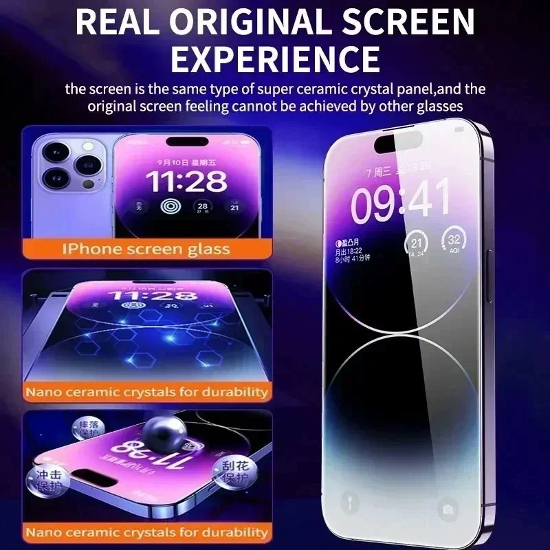 cleanse29's tweet photo. Oleophobic Coating Dust Free Easy Installation Screen Protector For iPhone 14 11 13 12 15 Pro Max Mini XS X XR 17 16 Plus Glass
Price Now: USD 6.95 (Original price: USD 7.06, 2% off)
๐Click & Buy: https://t.co/z6hwoABgVy
#iphonescreenprotector #phoneaccessories https://t.co/6wvMaBAvag