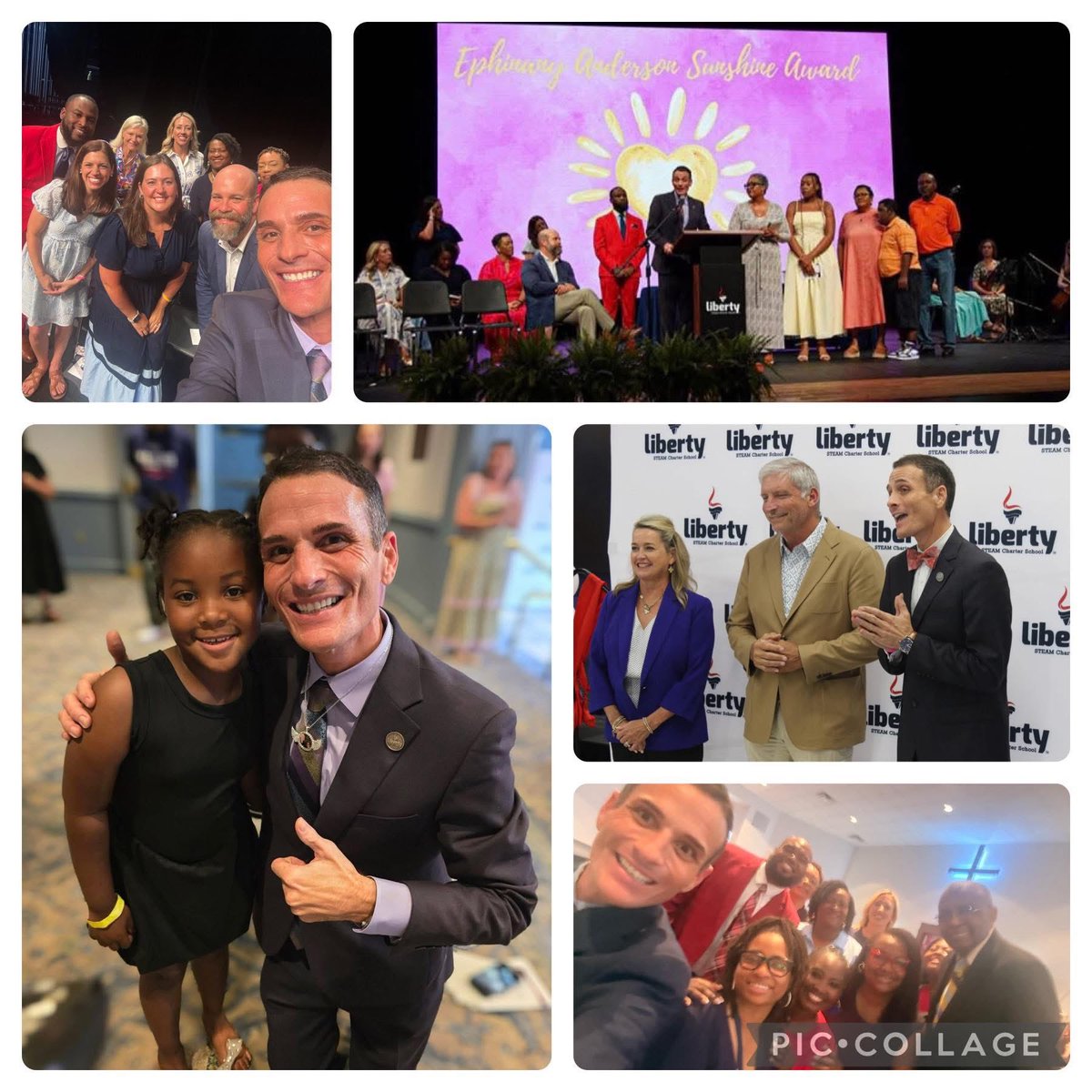 DrTrevorIvey's tweet photo. 👇 Top 5 Moments This Week
#TheLibertyDifference #MyLeaderWhy

• Board Meeting &amp; Transition Announcement
• Graduation Programs
• Last Day Leadership Shoutout Circle
• Initial Leader Transition Collaboration 
• Inaugural Sunshine Awardees  ☀️

The work continues. https://t.co/KzzpJDv9Wf
