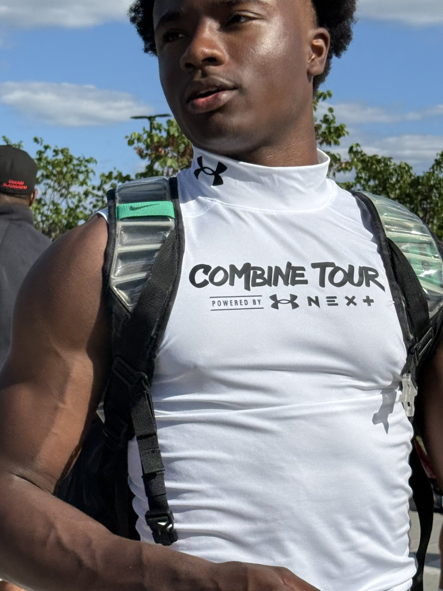 Kye_Shaw09's tweet photo. Had a great day at yesterday’s UA Combine! Thank you to all of the coaches and I’m excited to get camp season rolling https://t.co/RG6SNCtaxd