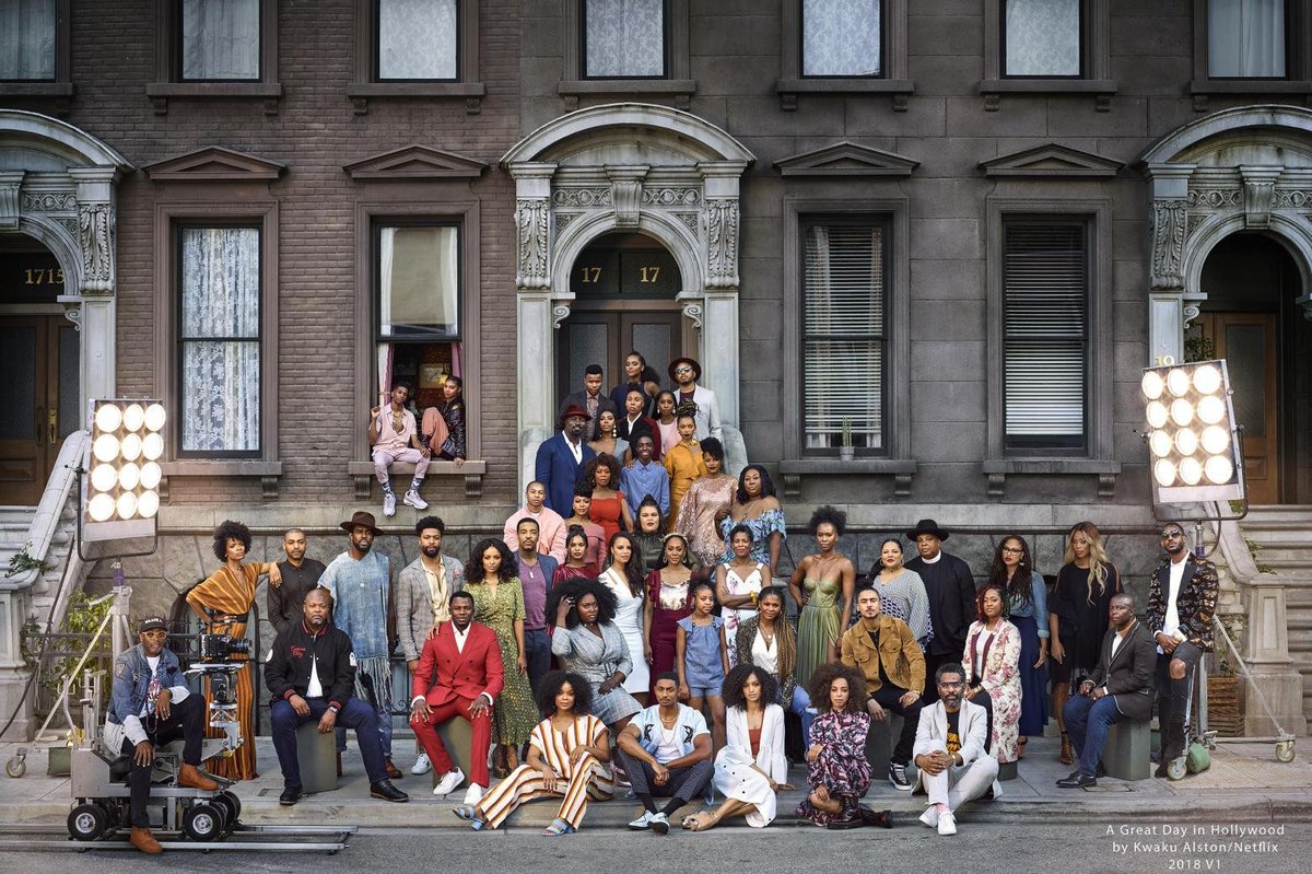 CCGarriseauxn's tweet photo. @netflix @strongblacklead @Kwakualston @calebmclaughlin @laceyduke 9.
A #AGreatDayInHarlem
#JAZZ 
#ArtKane
#ESQUIRE 

B #TheGreatestDayInHipHopHistory 
#HIPHOP 
#GordonParks
#XXL

C #17E126thSt
#HARLEM 

 D #AGreatDayInHollywood
#HOLLYWOOD 
#KwakuAlston 
#LaceyDuke
#CalebMcLaughlin 
#NETFLIXStrongBlackLead

* #UniversalStudios
#CALI

- CCG https://t.co/GHL1VHUteA
