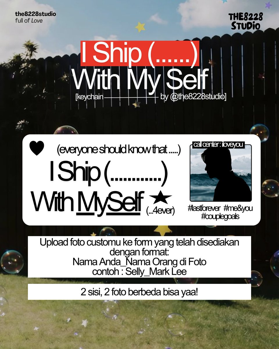 the8228studio's tweet photo. [PRE ORDER] I Ship (.....) With My Self Keychain Batch 2

[reshare &amp; like are very appreciated]

Details on gform
Closed 12 Juni 2026, 23.59 WIB 

🔗https://t.co/hwEat264mY (scan the barcode on the last slide or the link in the bio)

any question? DM 💌
🌐WW GO? DM 💌 https://t.co/5s61JQITIm