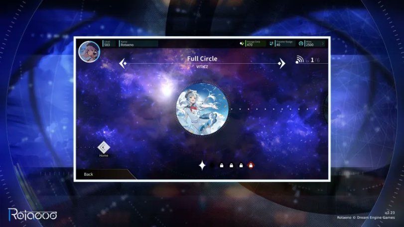 DancerZone's tweet photo. 🚀 ¡4.º aniversario de Rotaeno!

📡 Recolecta Voyage Data
⭐ Sube Voyage Levels
🎶 Desbloquea canciones del Star Voyage

🎸 S0: ROCK (Y)OUR WORLD incluye 6 songs

#Rotaeno #RhythmGames https://t.co/KTMl7wCkHA