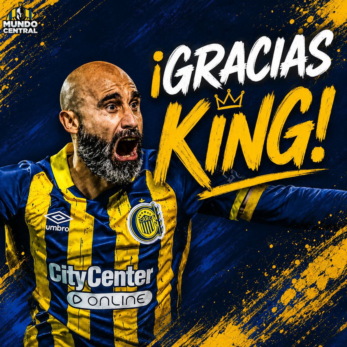 MundoCentralOf's tweet photo. 💛💙👑 ¡GRACIAS KING!

Dejale tu mensaje de despedida a Carlos Quintana, Canalla 💬 https://t.co/37Sdnxw97q