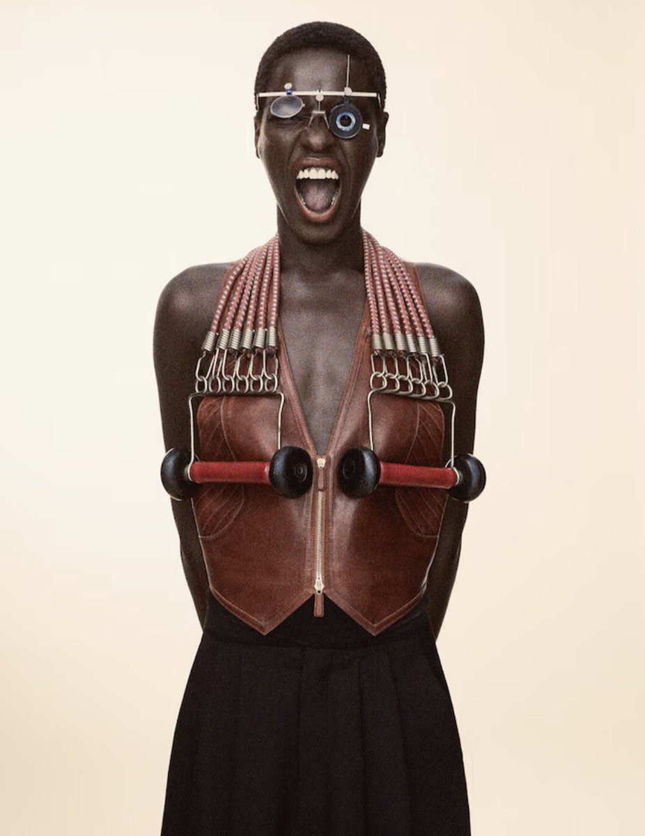 jacquemusx's tweet photo. Awar Odhiang by Carlijn Jacobs for Dazed https://t.co/tmaaiDAoBM