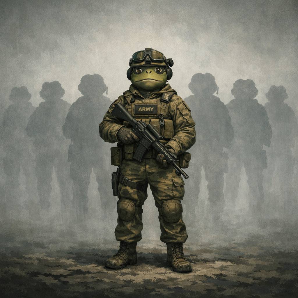 seraphim718's tweet photo. @armycoinsol $ARMY brings about peace and order among chaos. https://t.co/QdNiuUx7Hv