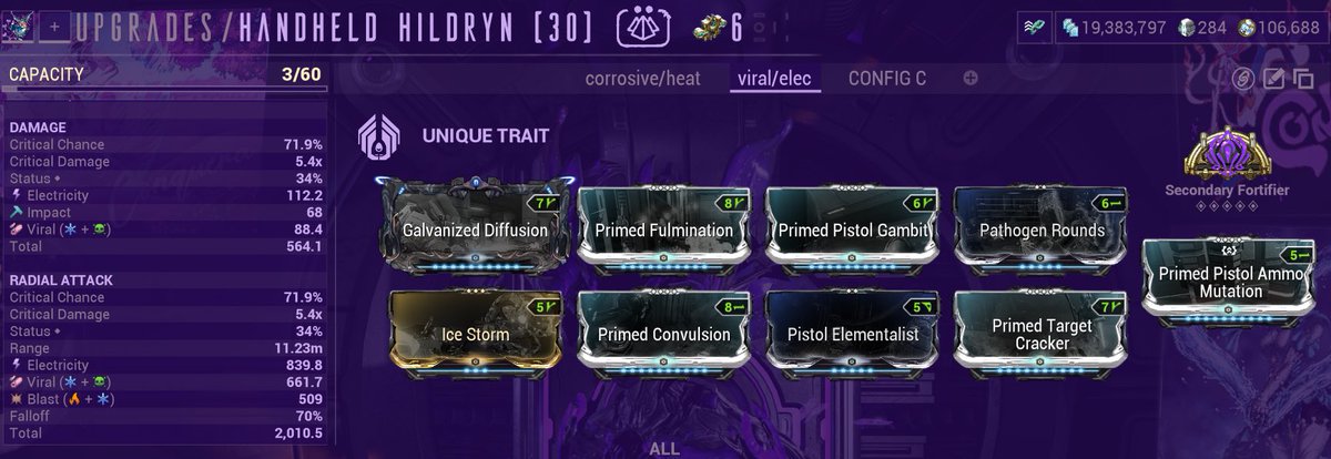 MattGoesBuck's tweet photo. Yareli is about to overtake my most used Warframe slot.  It’s been Khora prime for years.  So here’s my favorite Yareli build &amp; a video 🫧 

FULL BUILD: https://t.co/y4DFk6fcuM
DISCORD INV: https://t.co/2TIps3tdoT (Join the Clan) 

#Warframe #TennoCreate https://t.co/5HLTteQ05R