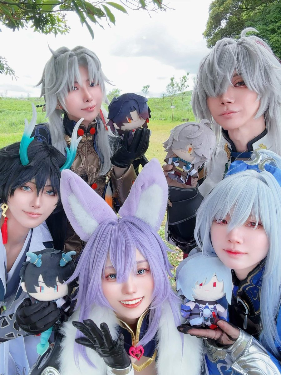 hiu_kyon_18's tweet photo. 【コス】
五騎士併せに応星で参加させてもらいました‼️
オンパロス後に五騎士😭やりたい😭ってずっと言ってて拾ってもらっちゃった…っ
みなさん本当に本当にありがとうございました🙏
大天才な最高メンバー✨✨ https://t.co/8iics1fDbm