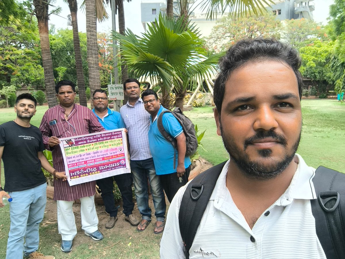DaxeshVania's tweet photo. #SamantaFoundation (SIF) A'bad: In person Weekly Meeting (Dt 31-05-26) for #MenInDistress & their families.
🌏Joggers Park, Nr Commerce 6 Road, Ahd
⏰10.00 am to 1 pm (Every Sunday)
👥 One to one Counselling
⚖️ Legal Awareness Session
☎️ 98255 87704 Info & MRA support
@sifgujarat https://t.co/s2vNYEOJsy