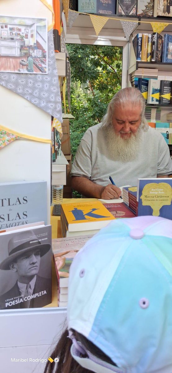 SubsueloEd's tweet photo. Ahora mismo tenemos a José Carlos Rodrigo Breto firmando ejemplares de sus libros en la Librería Girasol (caseta 313) | @FLMadrid con @TrotalibrosEd https://t.co/mhjCsLCkNW