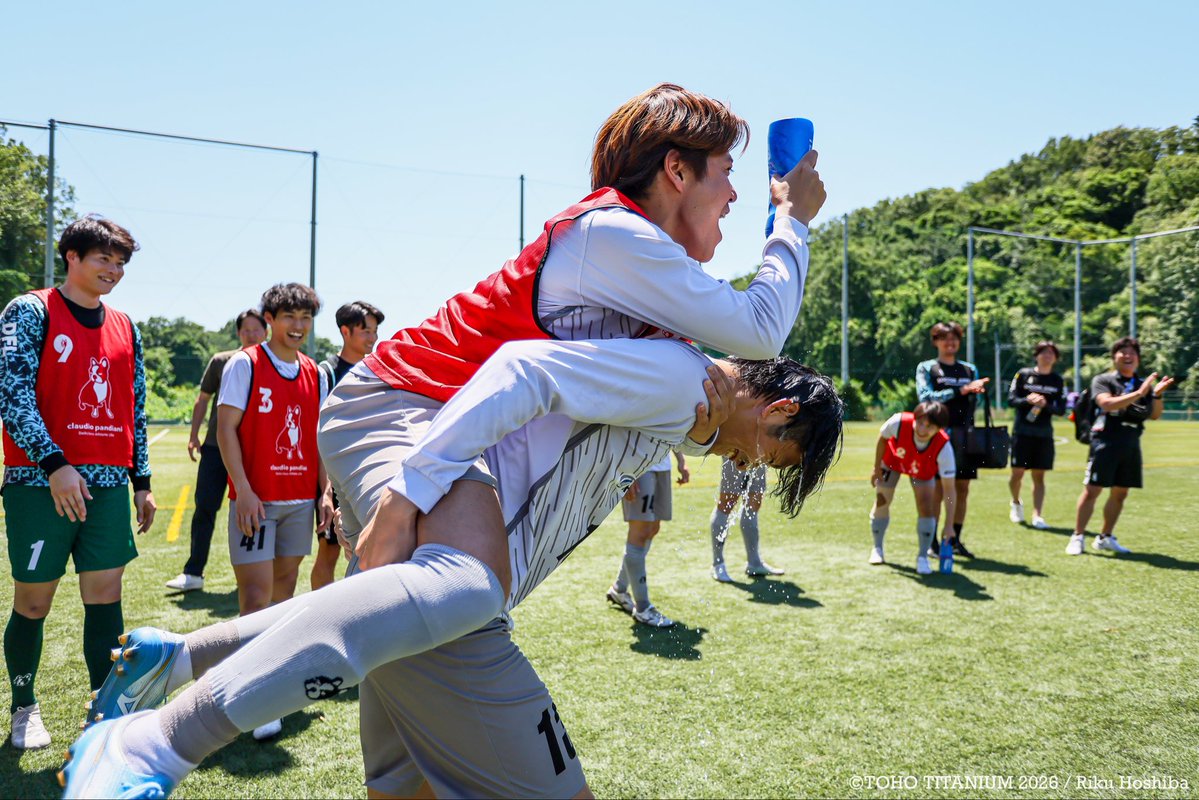 toho_titanium's tweet photo. 【Match Photo】

📷photo by @riku_h_photo 
🏟️5月30日（土）11：00 KO
🆚桐蔭横浜大学FC 1（0-0）2 東邦チタニウム
⚽️No.2 米澤 哲哉(No.10 安東 輝)
⚽️No.8 渡邊 龍(No.17 安原 太洋）

別ショットはInstagramへ
https://t.co/zgRYsuaZbj https://t.co/cti2lXWbpk