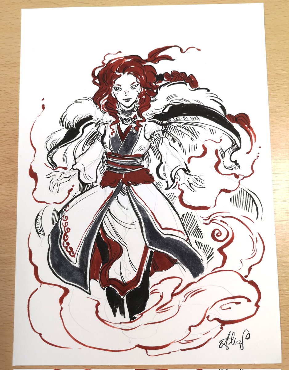 PicardAlice's tweet photo. A couple of witched I drew this weekend 's convention ! :D https://t.co/occSaxlBVt