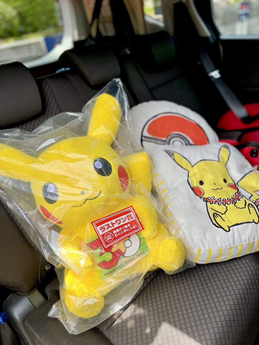 ピカチュウ缶　ちゃみねね様 見てくれーーー！！！！！ ポケモンのラストワン賞ゲットだぜ