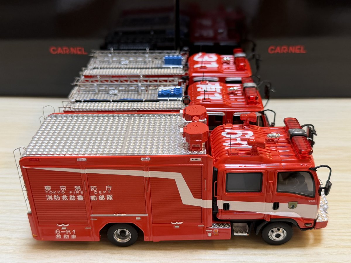 AquaSphere_PC4's tweet photo. 今後も消防車が発売されるといよいよ破産してしまいますね。それほど買って満足の行く仕上がり、クオリティです。さてどこに飾ろうかなっ
#CARNEL #ヒコセブン #東京消防庁 https://t.co/K7H5RBEgeg