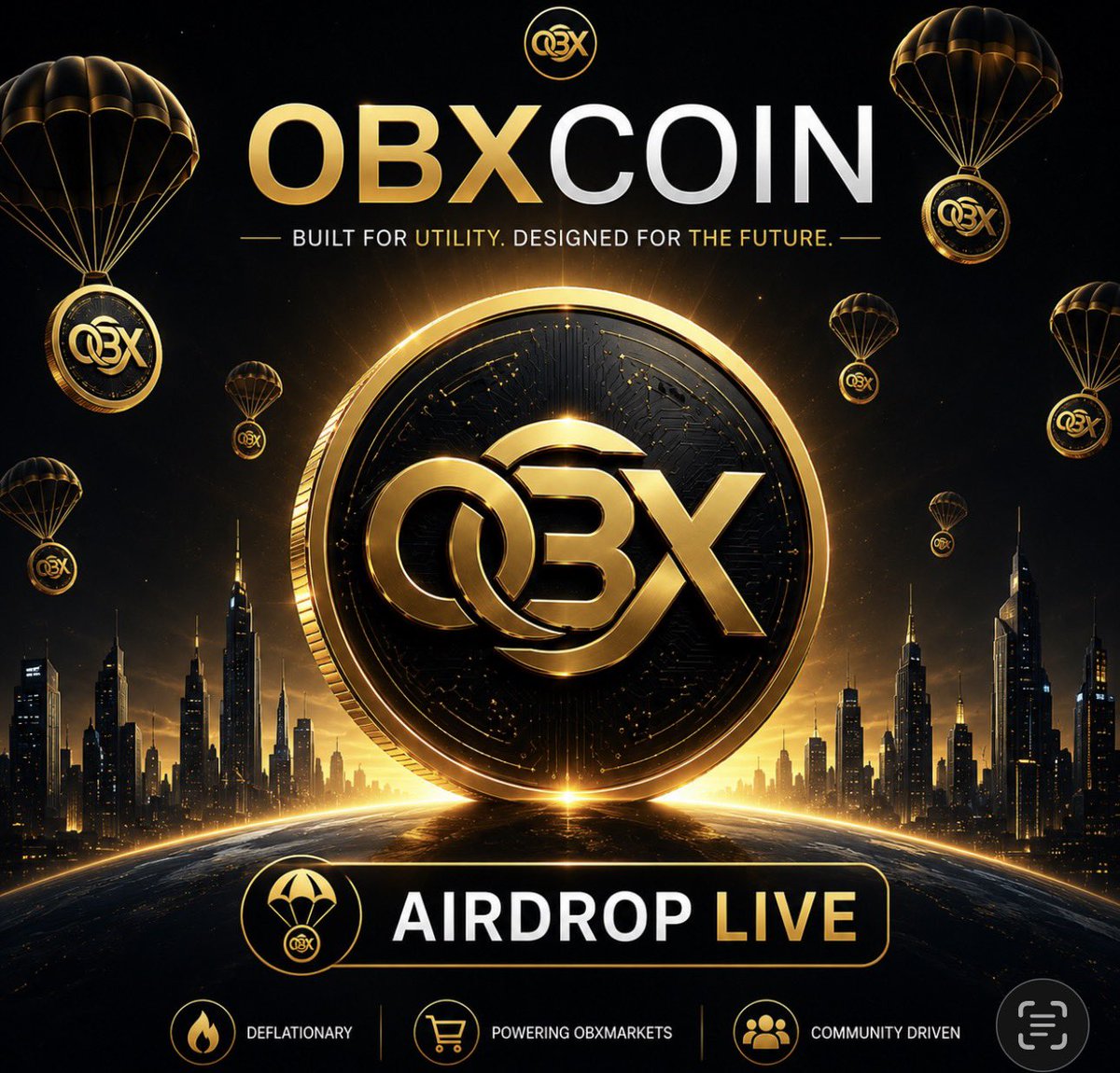 OBXCoin tweet media