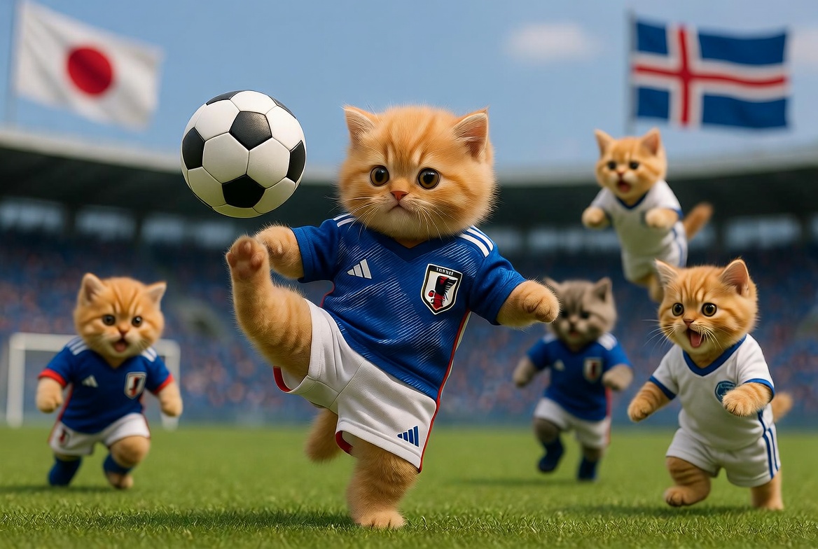 JAZZCAT964049's tweet photo. #Jazzcat #FIFA
FIFA ワールドカップ直前　国内最終戦
ユニフォームが違うよ～😩
微妙😜
じゃれてどうする🤬　
足が・・・残念😖 https://t.co/cnIN0gkjcZ