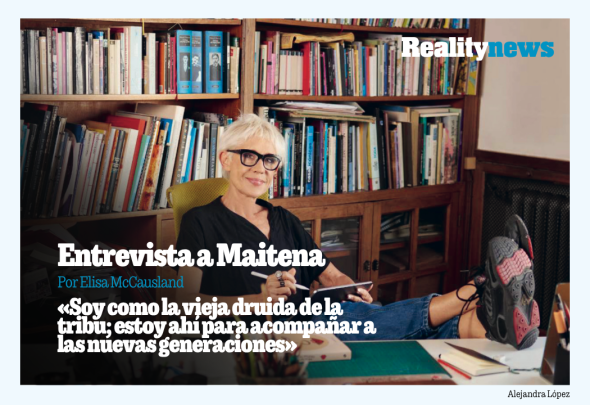reinohueco's tweet photo. «Soy como la vieja druida de la tribu; estoy ahí para acompañar a las nuevas generaciones». Entrevisté a Maitena, Premio Quevedos 2025, en la  @revistamongolia de mayo. Si no os habéis hecho todavía con ella, tenéis la oportunidad de leerla online: https://t.co/JcP805dB89 💭 https://t.co/EPwIxEnZkZ