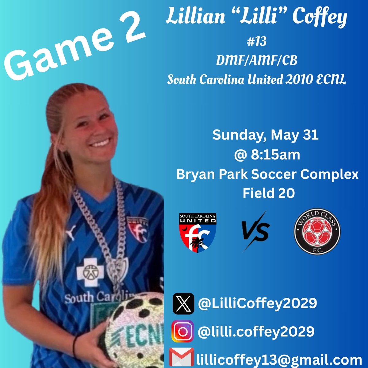 LilliCoffey29's tweet photo. @CoachManning @NUWSoccer Come catch us play, coach!! https://t.co/uDv5ShfllB