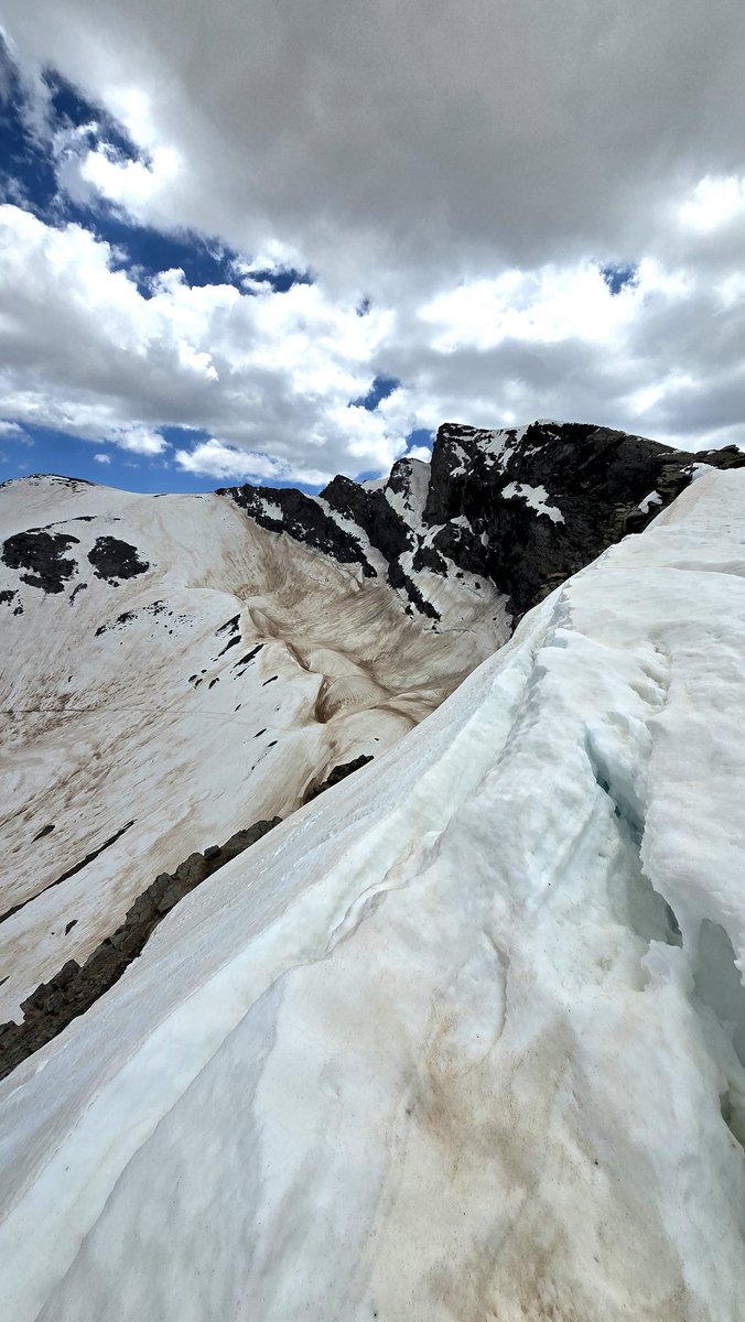 RubenPardoGeo's tweet photo. Así afronta el Corral del Veleta el final de este mes de mayo. https://t.co/owxdSZ1zRO
