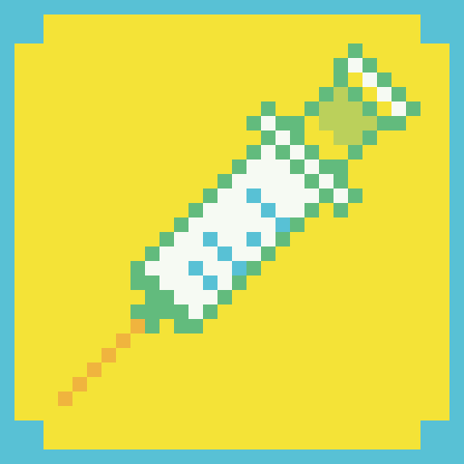 asilis27767's tweet photo. Syringe #dotpict
#32pixel
今日の32ピクセル「注射器」 https://t.co/KAvDuG3pZo