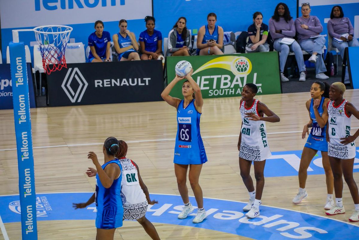 Netball_SA's tweet photo. The Zambezi Eagles 🦅🇿🇼 conclude their TNL2026 journey with a 63-57 victory over the Southern Stings. Thank you for helping strengthen regional competition and inspire the next generation of netball talent across the continent. Nicole Muzanenhamo claims a second POTM award 🏅 https://t.co/O4aWygpmIy