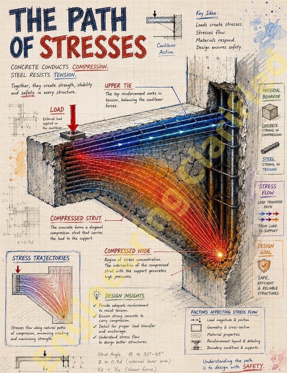 EngClarified's tweet photo. HOW DOES  TRUSS WORK? https://t.co/oMnZ7d0A2L