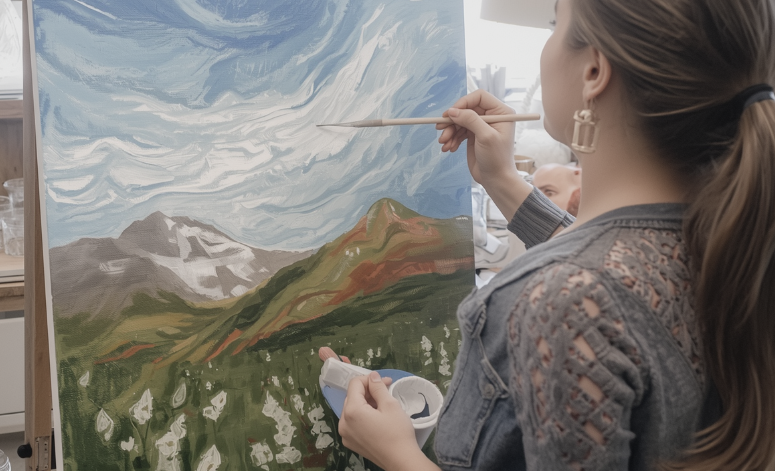 PaintworksMag's tweet photo. Every confident painter once stood in front of a blank canvas feeling unsure. The difference is that they kept painting anyway. Your first attempts do not have to be perfect; they only need to teach you something. Keep showing up for your creativity. #ArtJourney #PaintingTips https://t.co/I2Q9lBzvmj