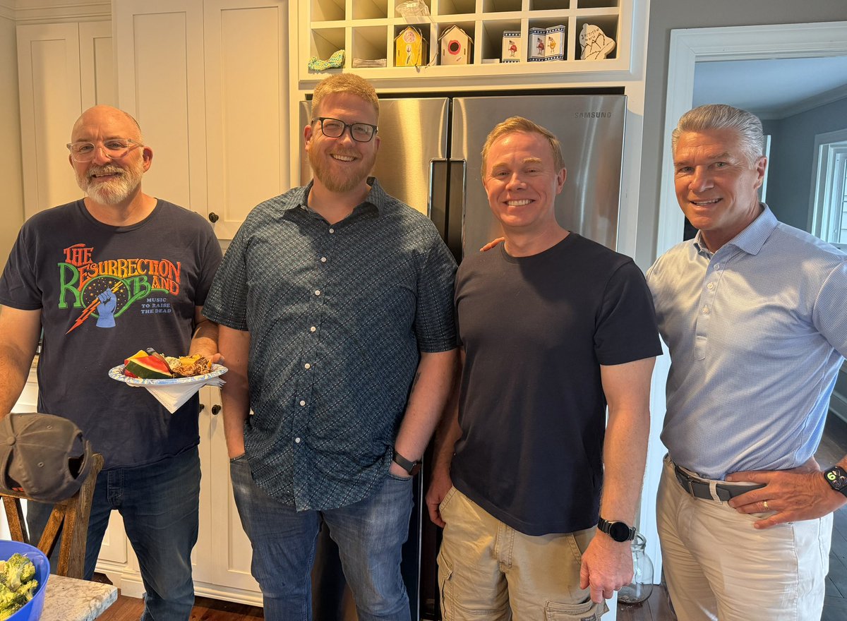 RefBapNet's tweet photo. Spending the weekend in Angier, NC with Covenant Reformed Baptist Church pastors Doug Short, Kevin Morgan, Wade Tyner, and the flock. Hoping to see you there today for SS and worship.  
https://t.co/WAtgHCPjg2 https://t.co/xdfQUbRODy