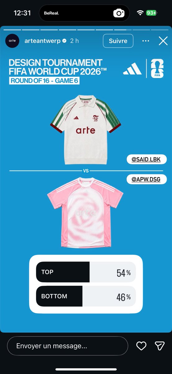 margotloustau's tweet photo. NEED le maillot de @said_lbk , 
Allez voter, si on gagne le design tournament on gagne la CDM.

👋🏽 @DZFOOTBALLDZ @DZfoot @algeriactufoot_ @la_vagueverte @Mazadona_78 https://t.co/ga3ePhwl2b