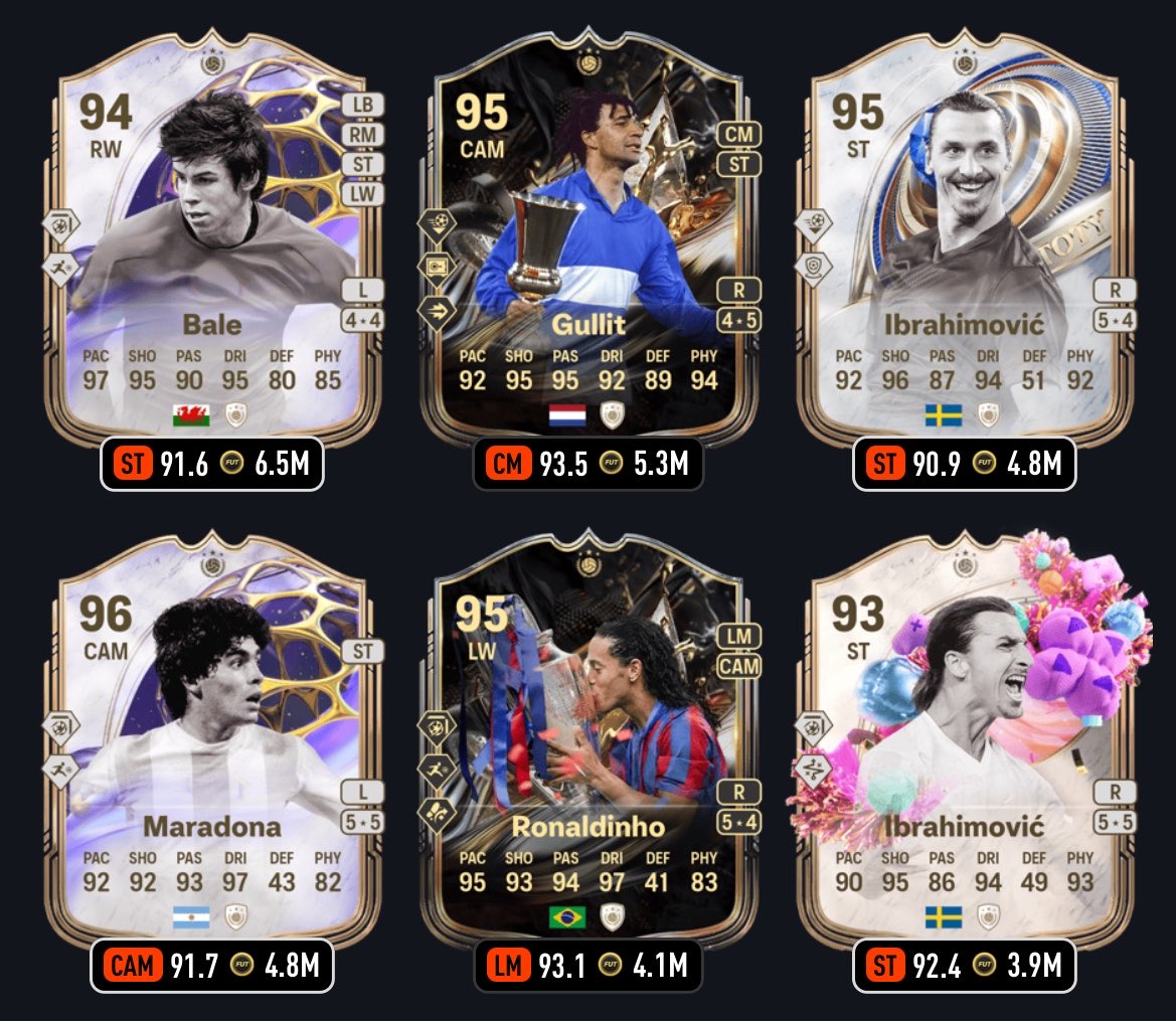 FIFA22_INFO's tweet photo. 🚨 1 of 5 93+ Icon pick in token store

• ✅ 2M+ Cards = 14
• ✅ 1M+ Cards = 12
• ✅ 500k+ Cards = 7
• ❌ Cards Below 500k = 18

Token store starts Thursday ✅ https://t.co/kwRhOhQNvr