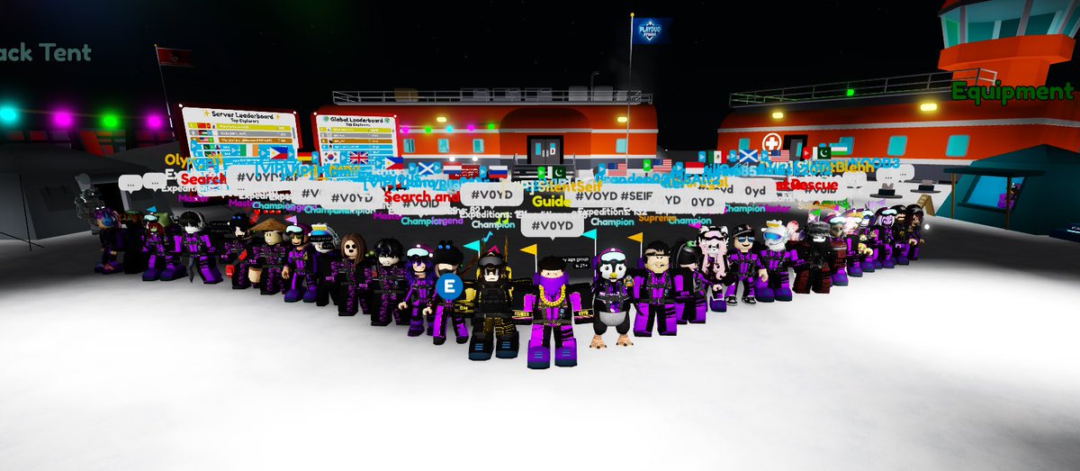 V0YD_EXP's tweet photo. Thank you all for attending our 700K celebration event! What a milestone we have reached 🎉🎉🎉

We look forward to many more! #roblox #gaming #robloxrp #explore https://t.co/D0r9kMicLv