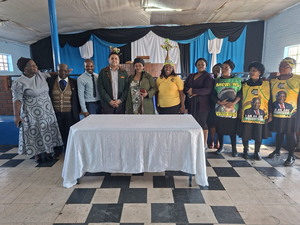MKhalidSayed's tweet photo. Honoured to have attended, received blessings, listened to service delivery concerns of congregants, &amp; addressed the service at the Ethiopian Baptist Church in Mbekweni, Paarl this morning #LetsDoMoreTogether https://t.co/0drXhQZYZA