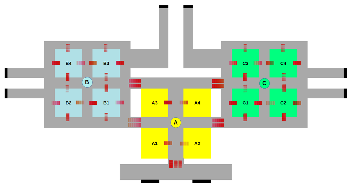 untsuri's tweet photo. 最近少しだけ遊んでいるメタバース雀荘の見取り図作ってみた、多分これであっているはず…
誰もいない時に時々つないで設定とか操作とか見てるんだけど、度々自分がどこに向かえばいいのかわからなくなる時あるから
よし、これで一人でこっそりキャラクターをドリフトさせても迷子になる事はないｗ https://t.co/EkNNReLg74