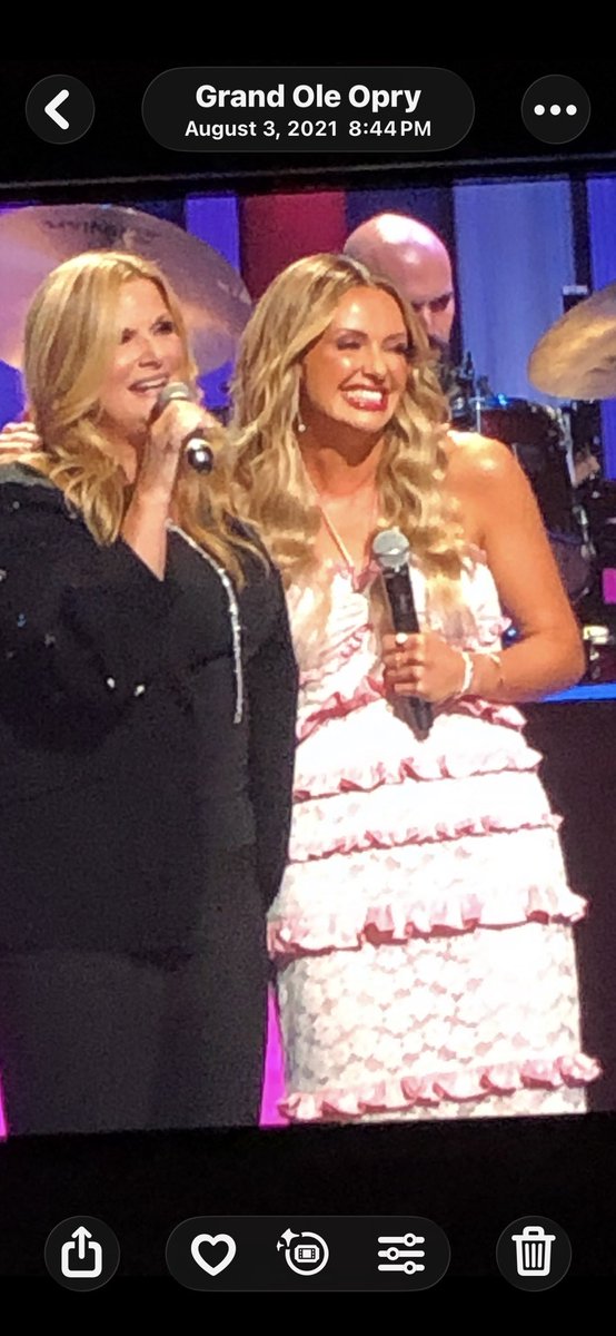 DrivingaStang's tweet photo. @carlypearce @opry And I remember this night too! 
@carlypearce https://t.co/4JVznQJ6Z6