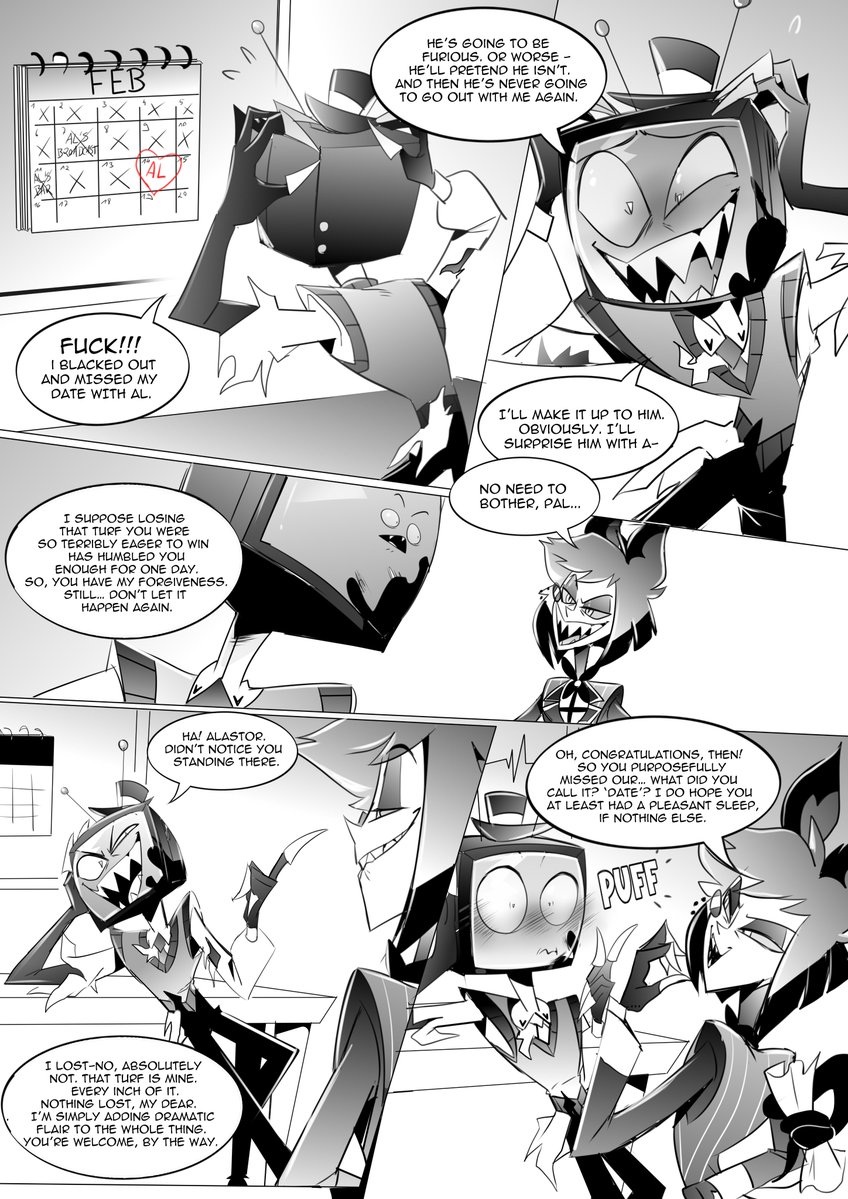 RMM_Comix's tweet photo. date-night (4/5)  
#RadioStatic #Alastor #Vox #Sparksduo https://t.co/kEVUI17aB8