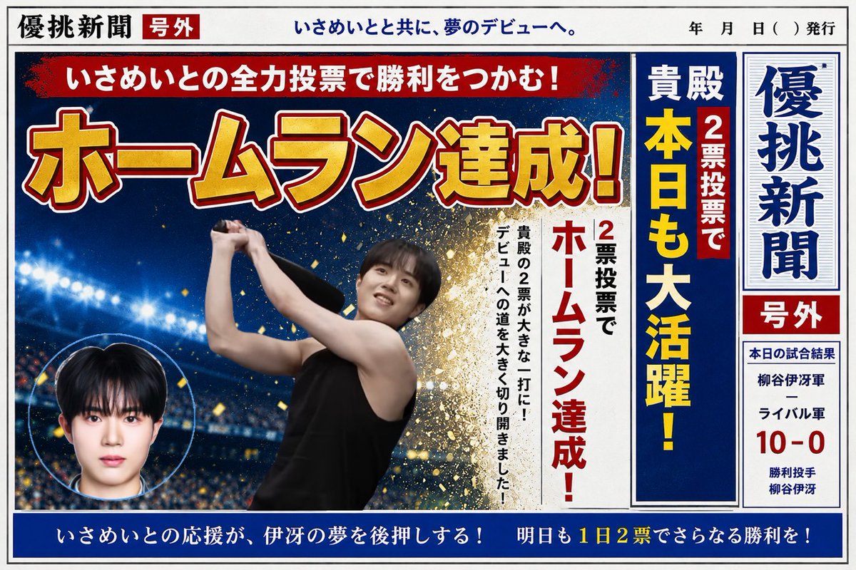 いっさがいっさ⚾💫 tweet media